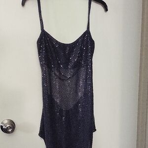 Shine Dress in Black